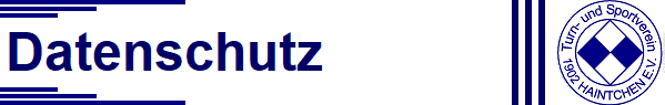 Datenschutz
