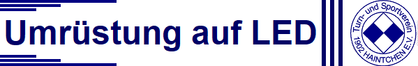 Umr�stung auf LED